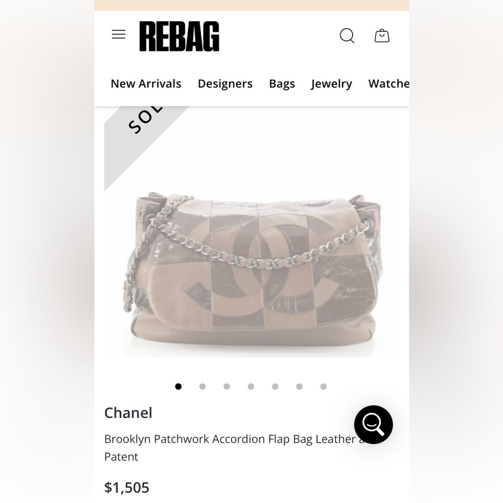 CHANEL BROOKLYN ACCORDION FLAP BAG - Picture 17 of 17